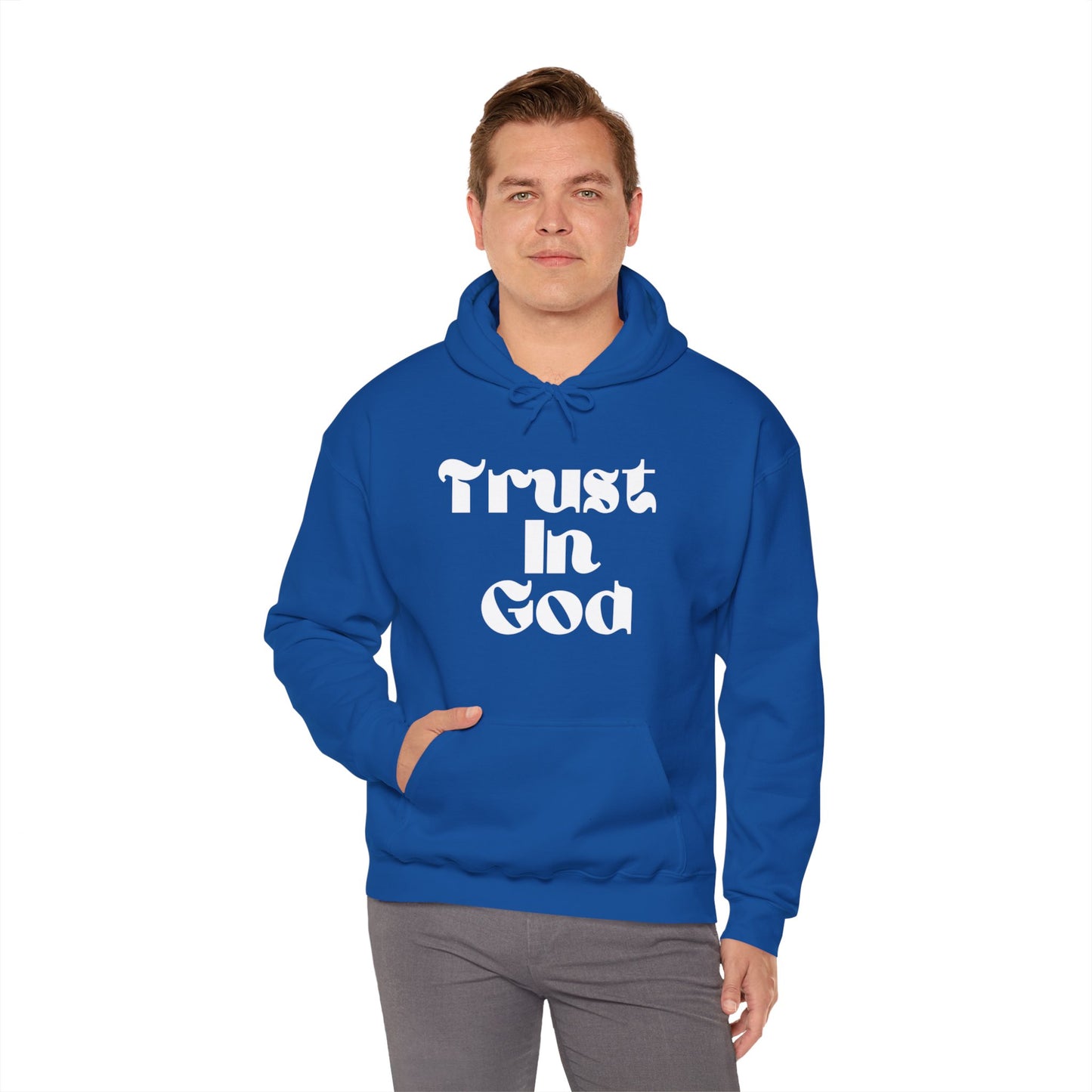 “Trust In God” Unisex Heavy Blend™ Hooded Sweatshirt