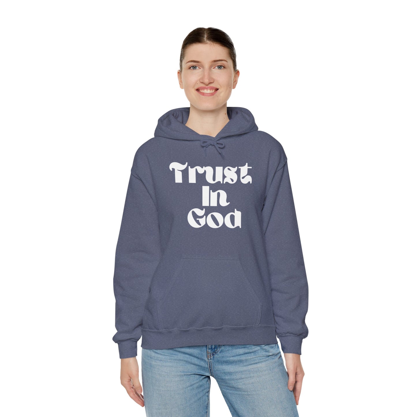 “Trust In God” Unisex Heavy Blend™ Hooded Sweatshirt