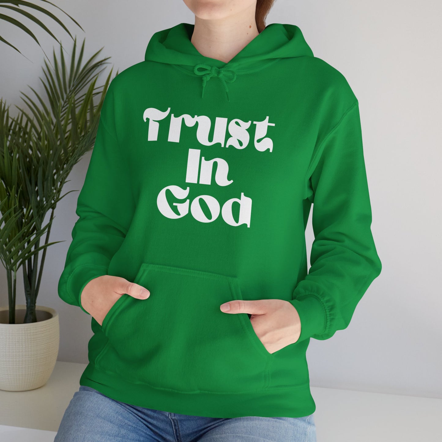 “Trust In God” Unisex Heavy Blend™ Hooded Sweatshirt