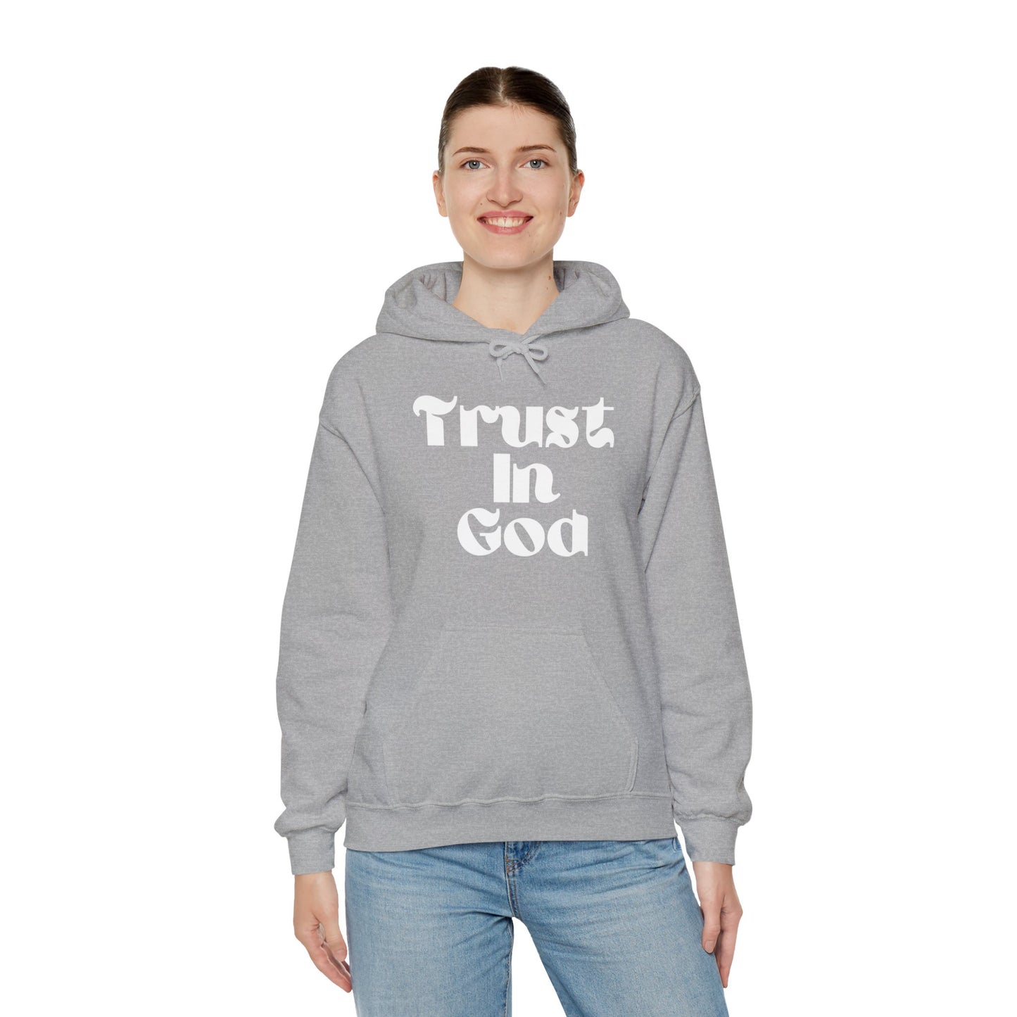 “Trust In God” Unisex Heavy Blend™ Hooded Sweatshirt