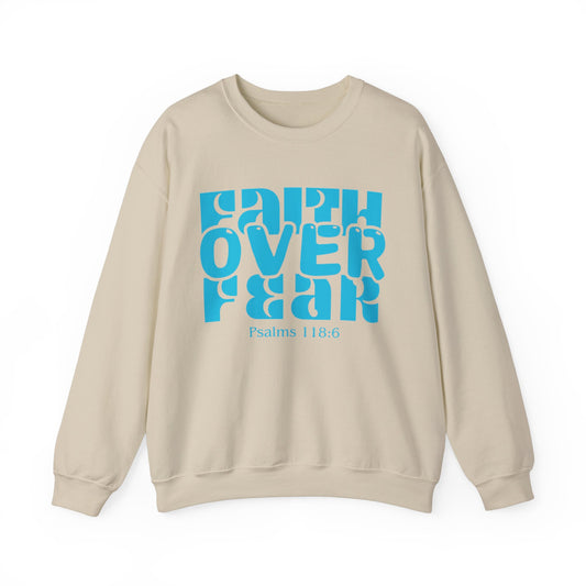 “Faith Over Fear” Unisex Heavy Blend™ Crewneck Sweatshirt