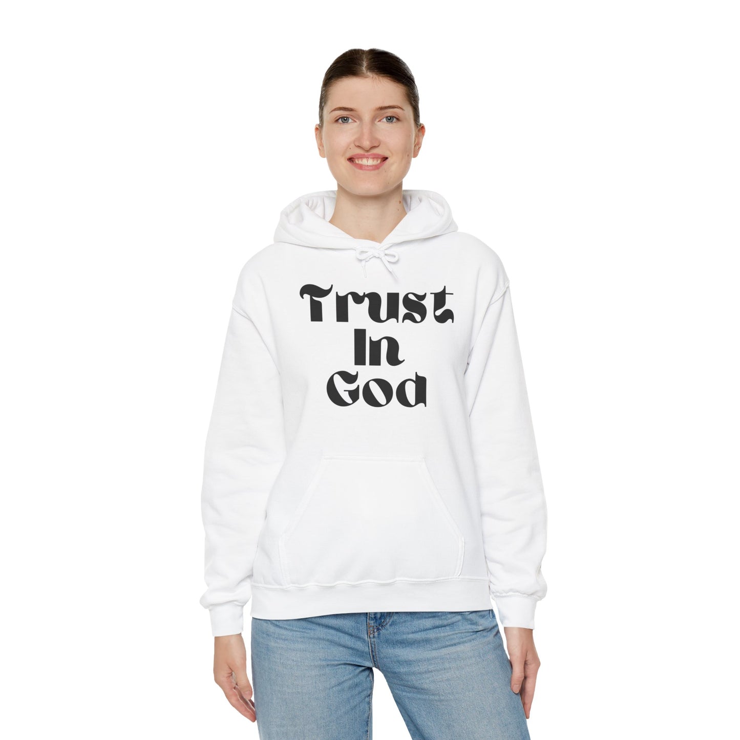 “Trust In God” Unisex Heavy Blend™ Hooded Sweatshirt