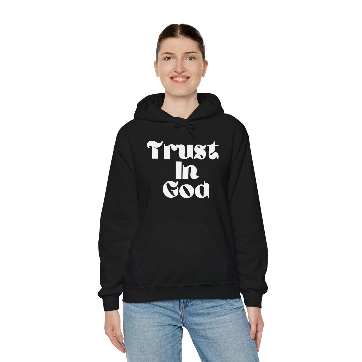 “Trust In God” Unisex Heavy Blend™ Hooded Sweatshirt