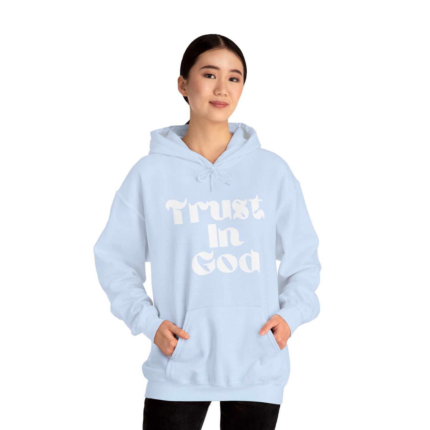 “Trust In God” Unisex Heavy Blend™ Hooded Sweatshirt