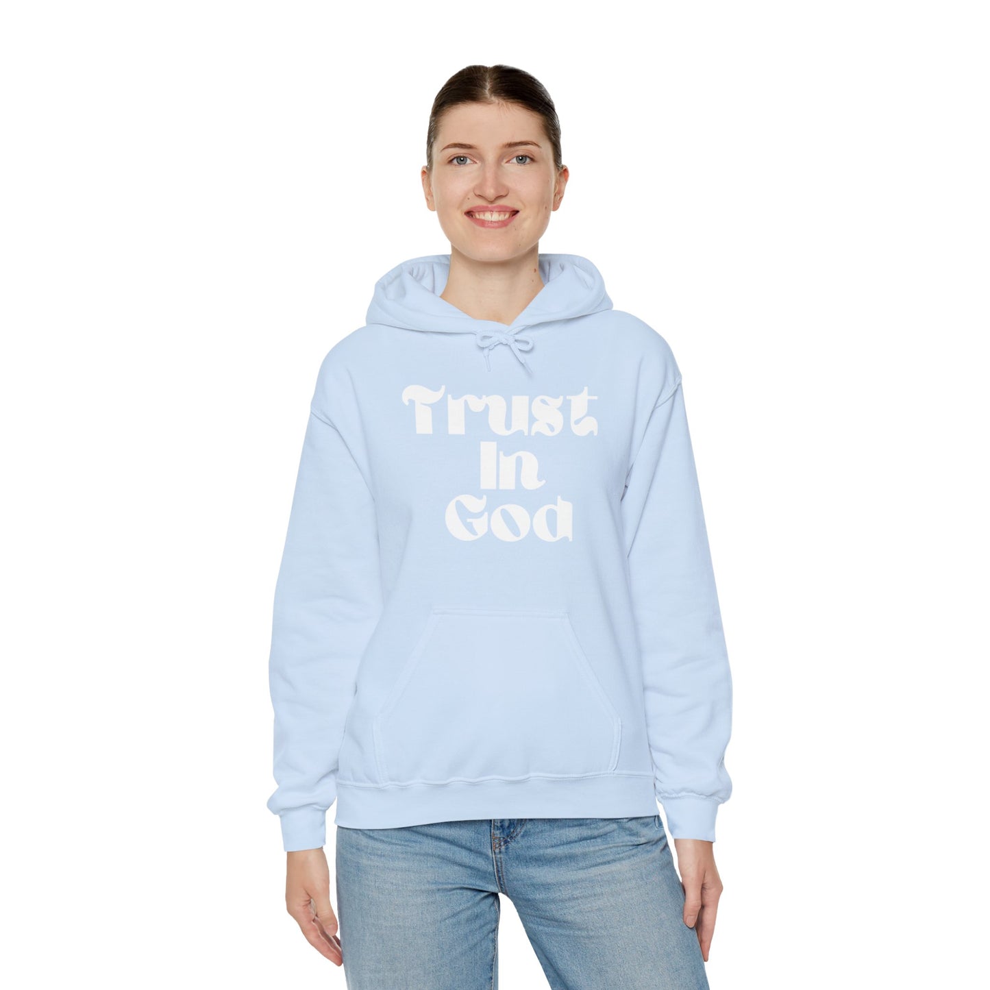 “Trust In God” Unisex Heavy Blend™ Hooded Sweatshirt