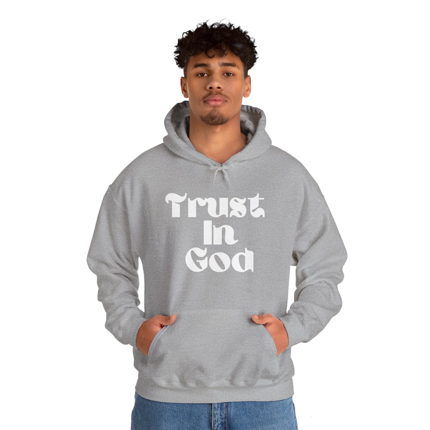 “Trust In God” Unisex Heavy Blend™ Hooded Sweatshirt