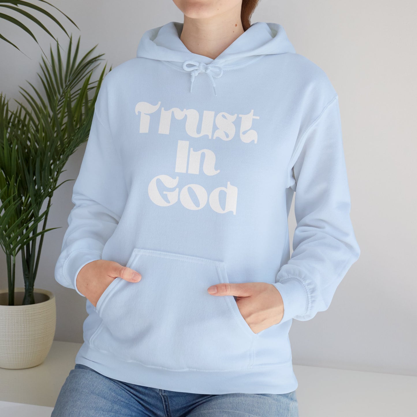 “Trust In God” Unisex Heavy Blend™ Hooded Sweatshirt