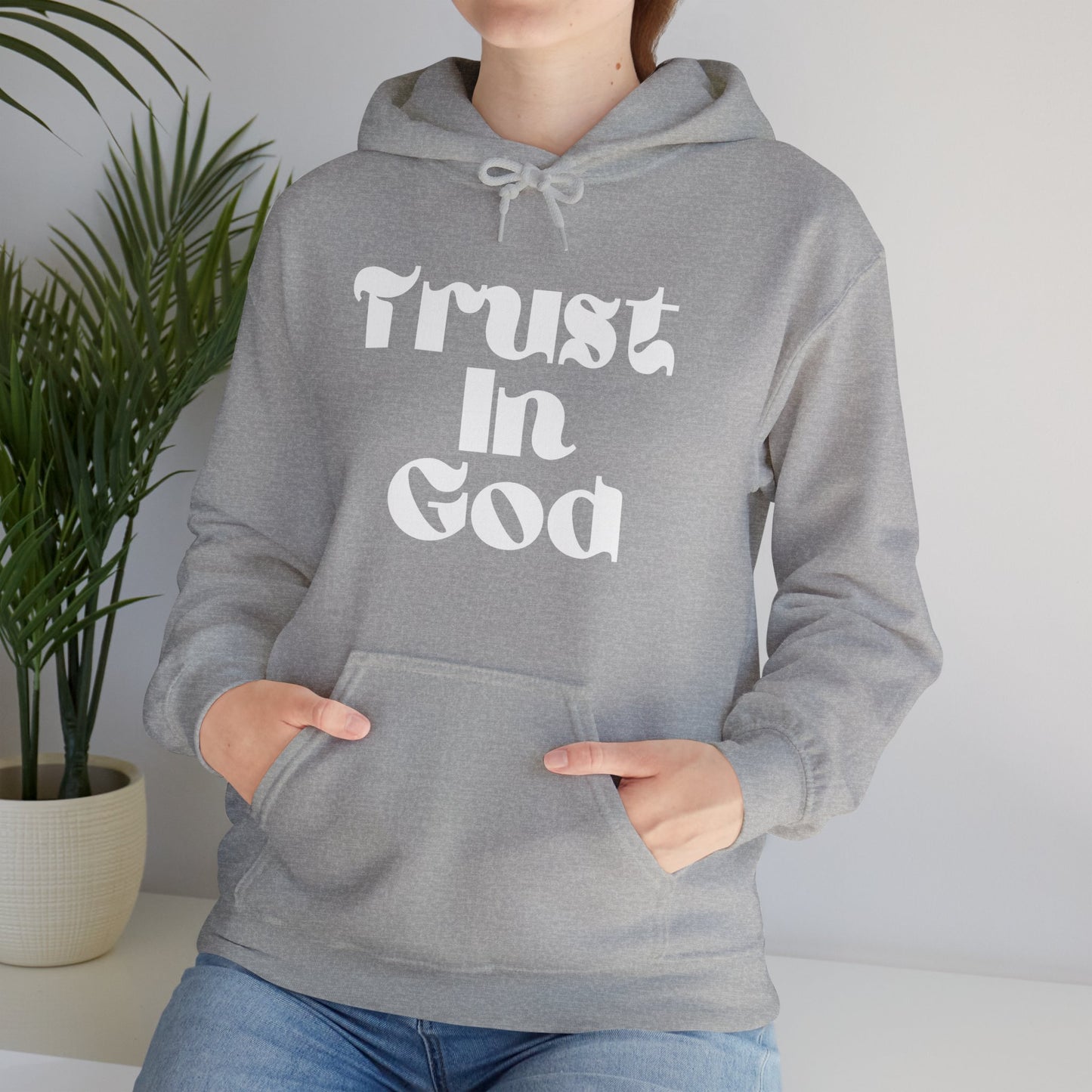 “Trust In God” Unisex Heavy Blend™ Hooded Sweatshirt