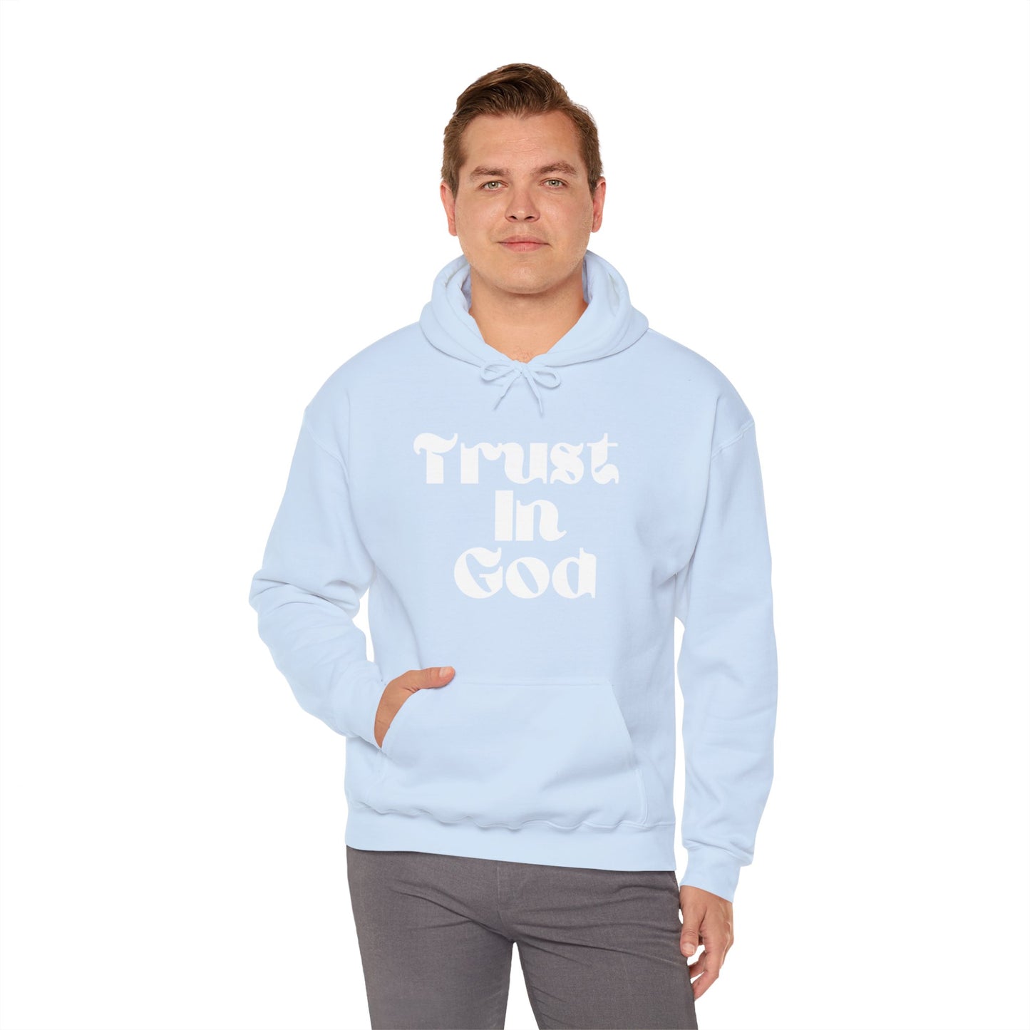 “Trust In God” Unisex Heavy Blend™ Hooded Sweatshirt