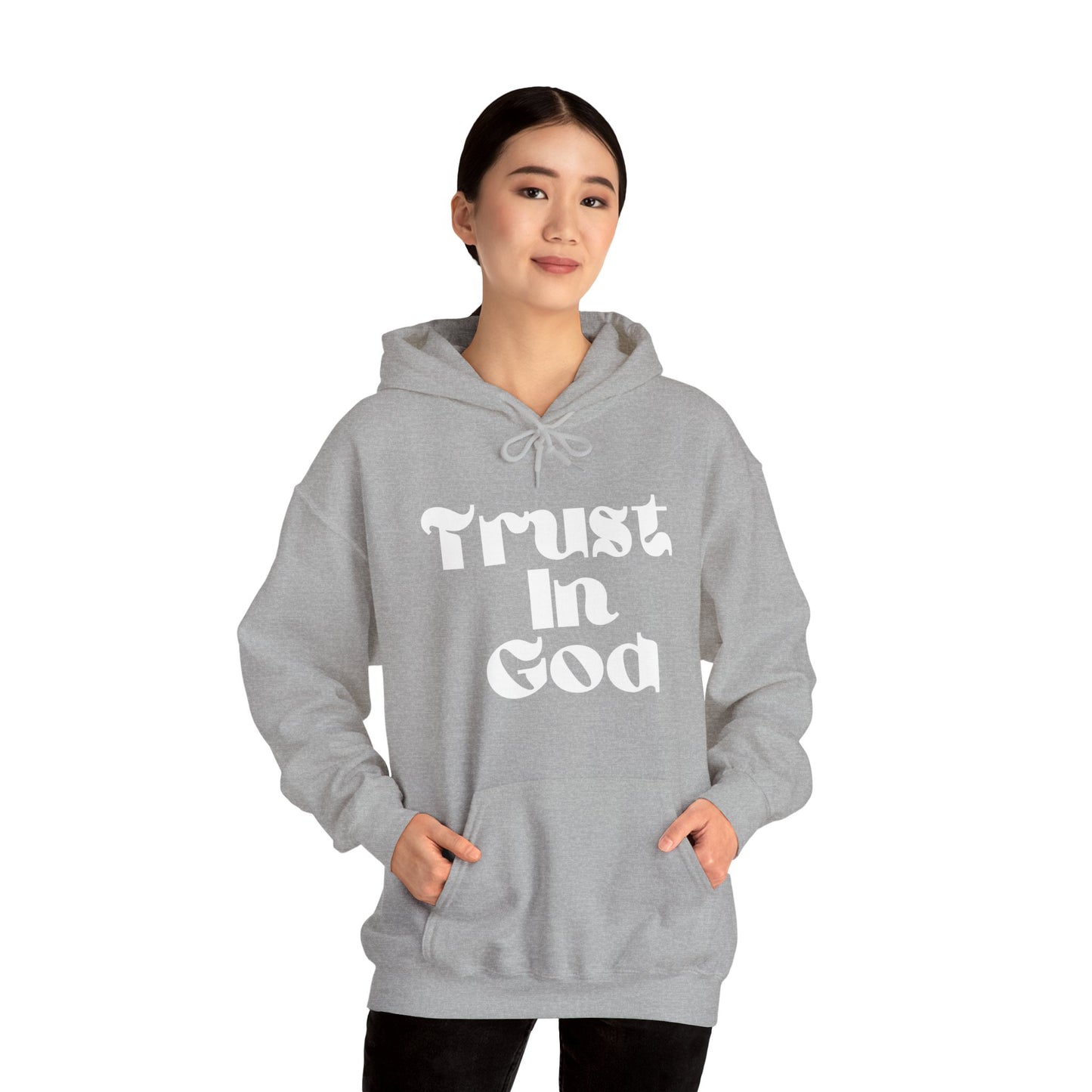 “Trust In God” Unisex Heavy Blend™ Hooded Sweatshirt