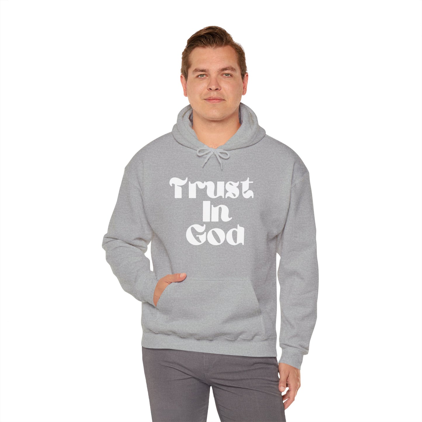 “Trust In God” Unisex Heavy Blend™ Hooded Sweatshirt