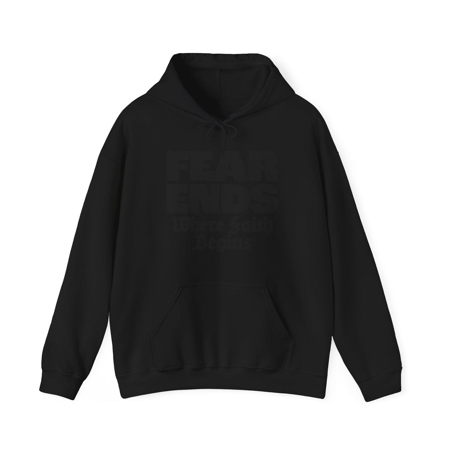 “Where Faith Begins” Unisex Heavy Blend™ Hooded Sweatshirt