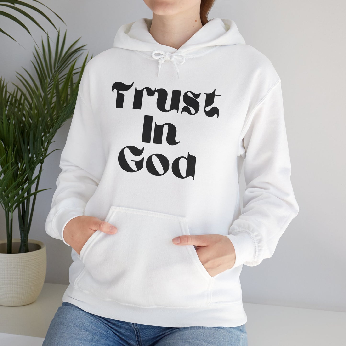 “Trust In God” Unisex Heavy Blend™ Hooded Sweatshirt