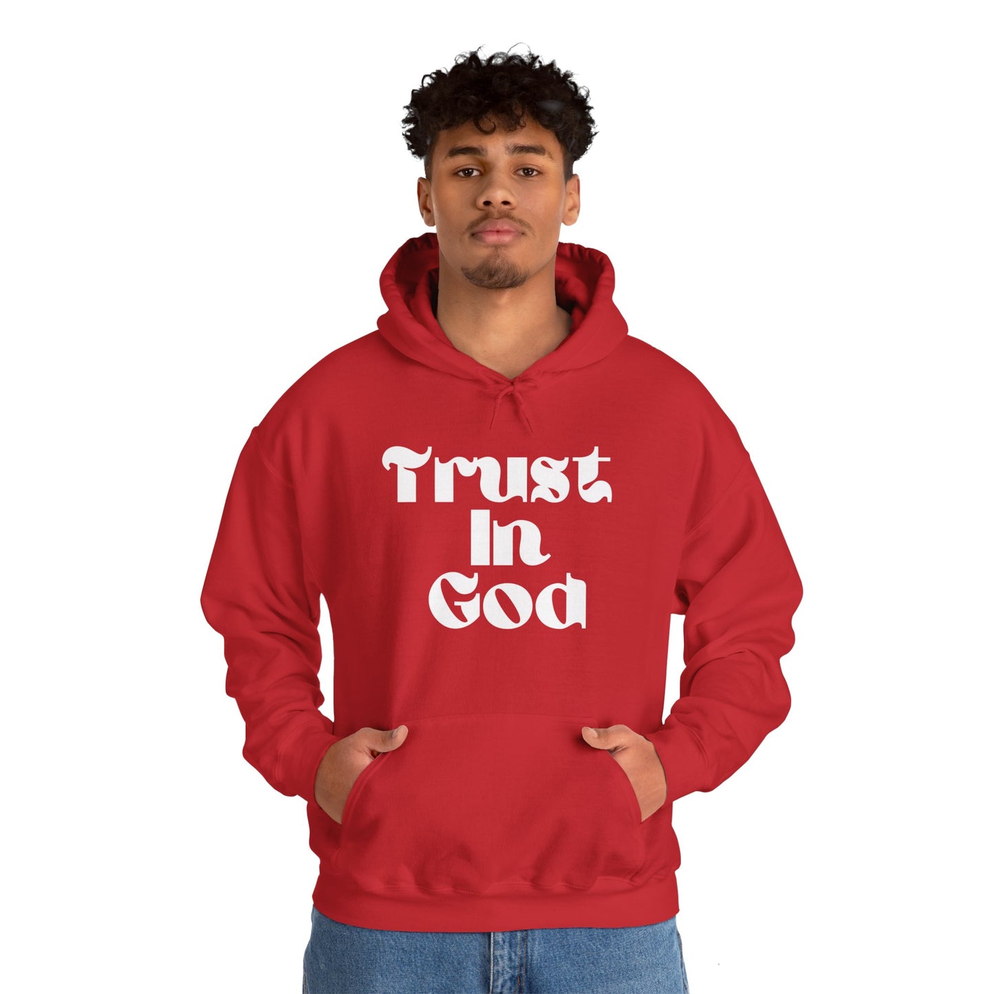 “Trust In God” Unisex Heavy Blend™ Hooded Sweatshirt