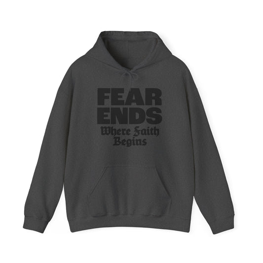 “Where Faith Begins” Unisex Heavy Blend™ Hooded Sweatshirt