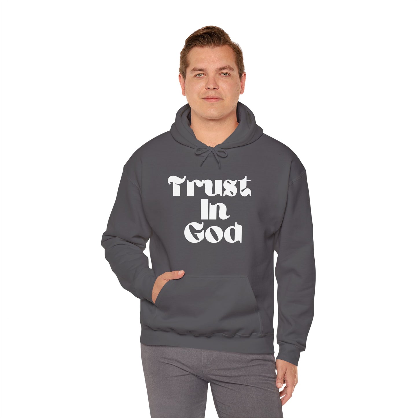 “Trust In God” Unisex Heavy Blend™ Hooded Sweatshirt