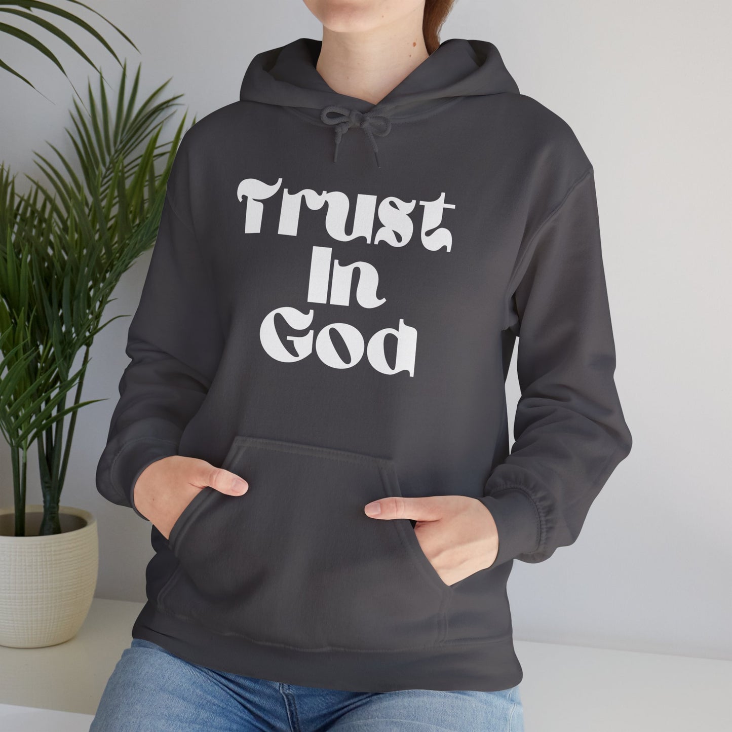 “Trust In God” Unisex Heavy Blend™ Hooded Sweatshirt