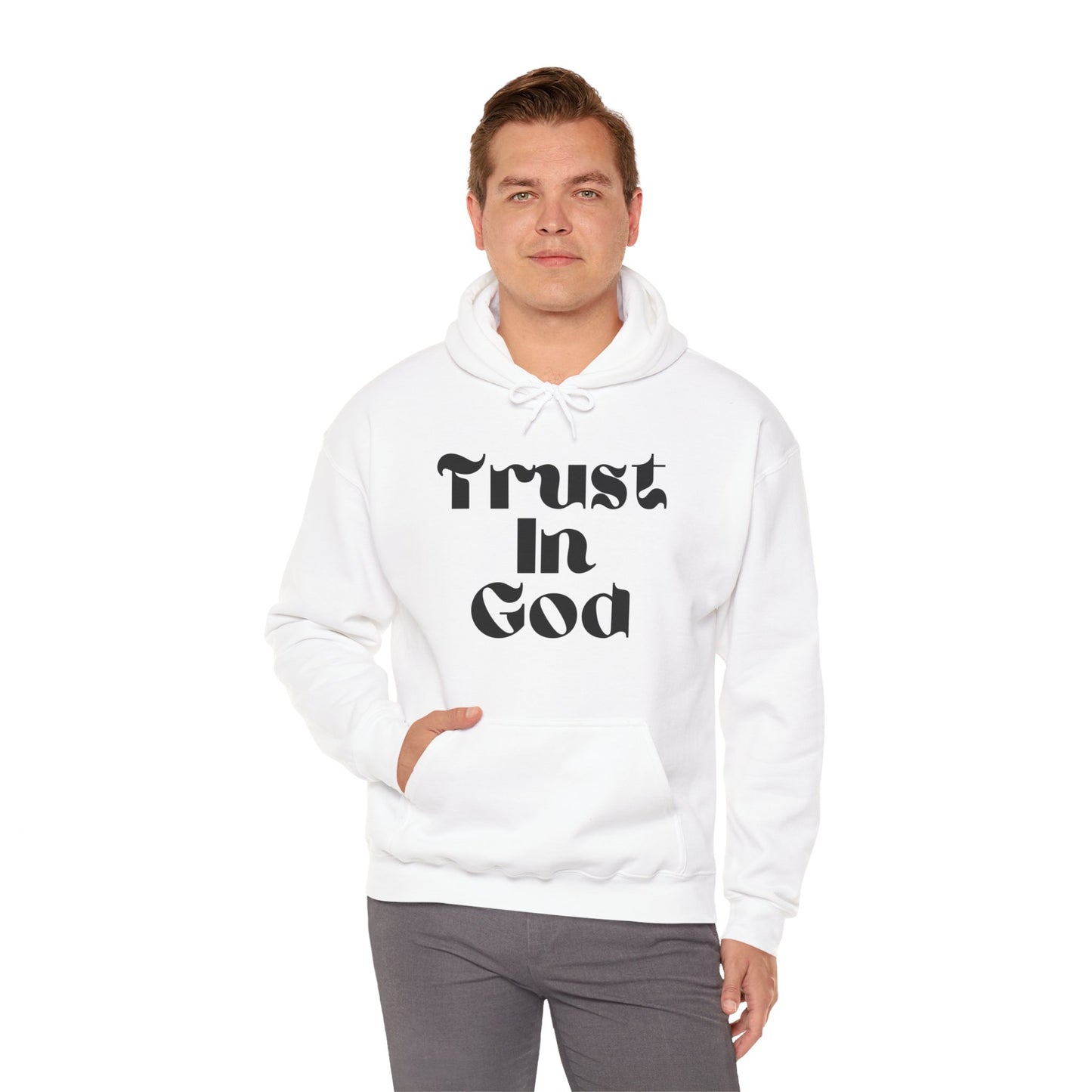 “Trust In God” Unisex Heavy Blend™ Hooded Sweatshirt